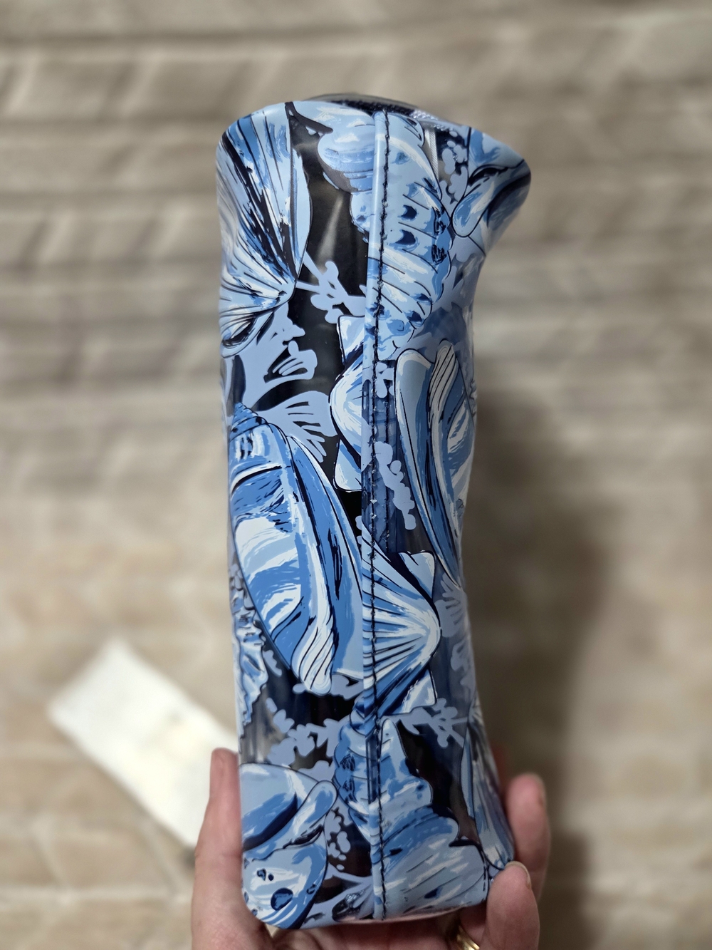 NWT Vera Bradley Blue Seashell Cosmetic Pouch - Picture 5 of 5